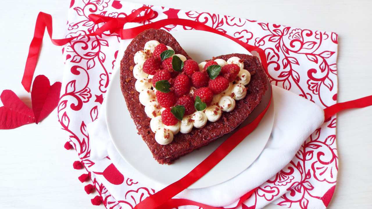 Torta cuore Red Velvet