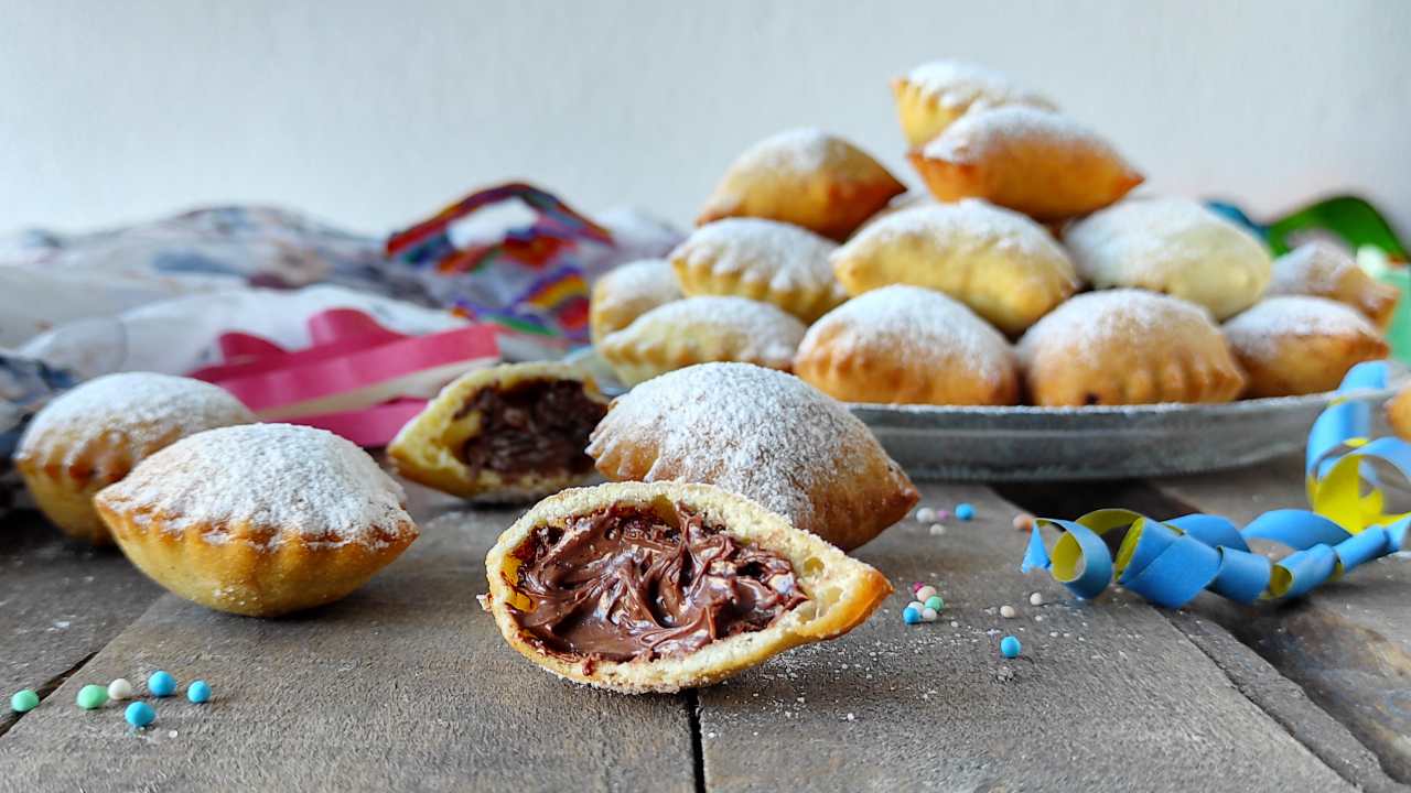 Ravioli dolci per Carnevale