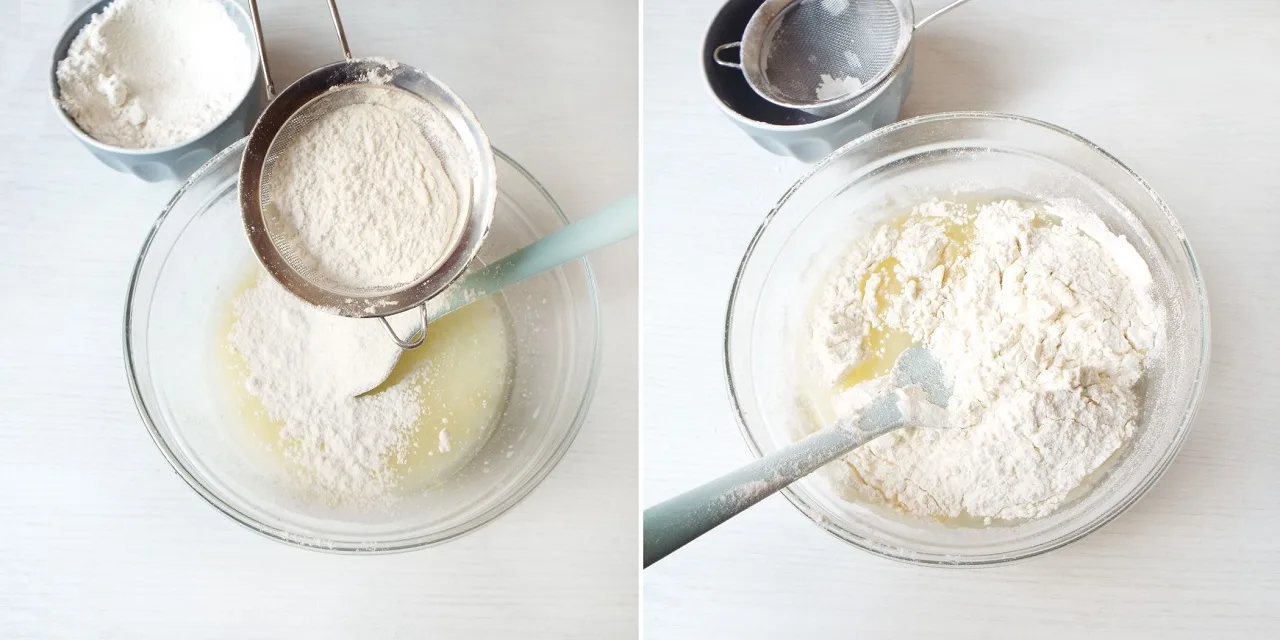 Incorporare gli ingredienti secchi