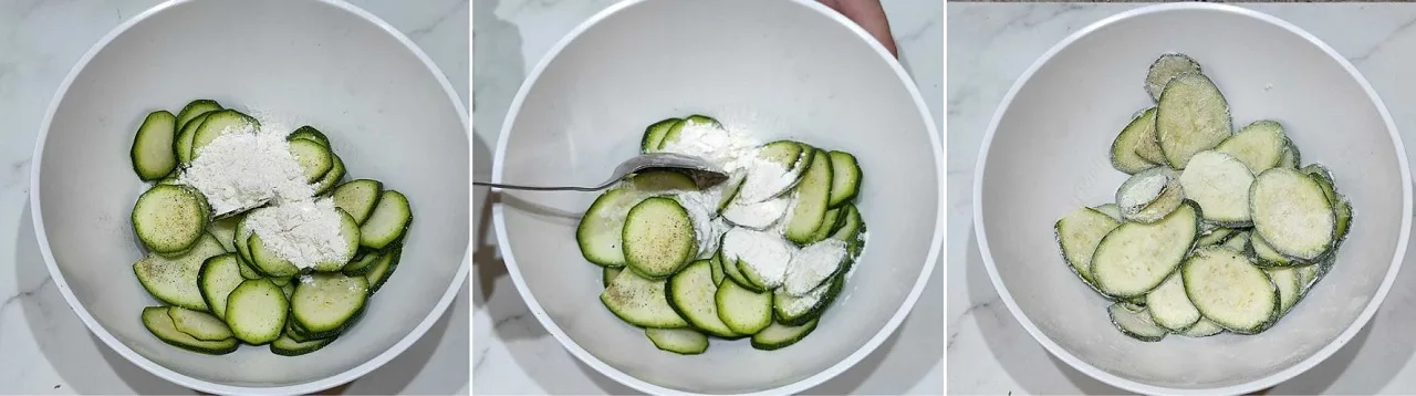 Aggiungere la farina