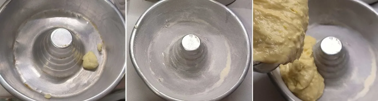 Versare nello stampo