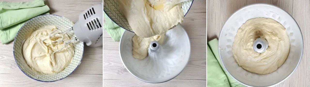 Versate nello stampo