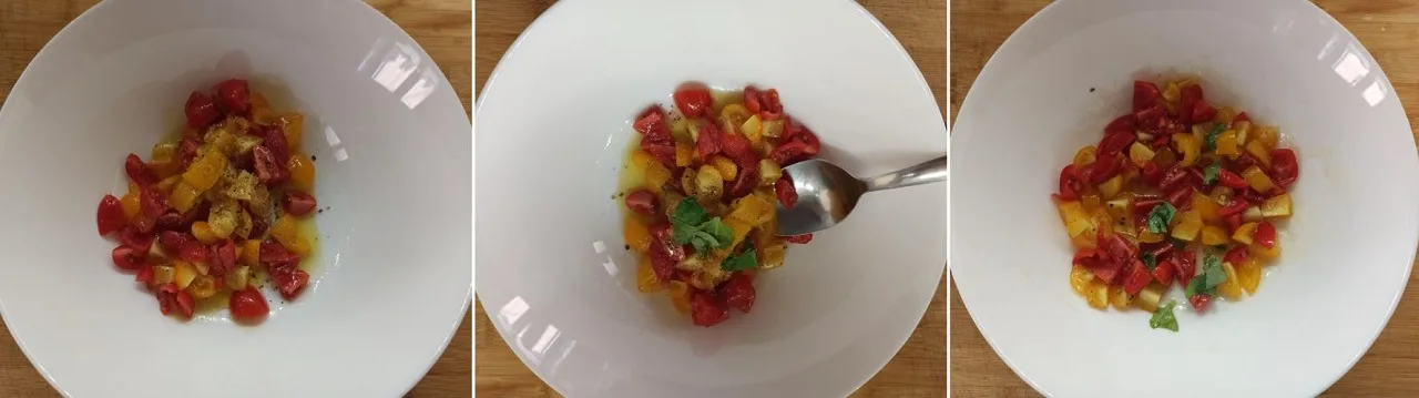 Aggiungere il basilico