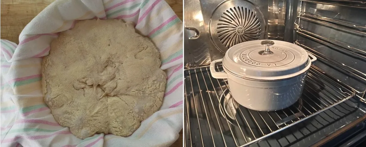 Prima cottura con coperchio