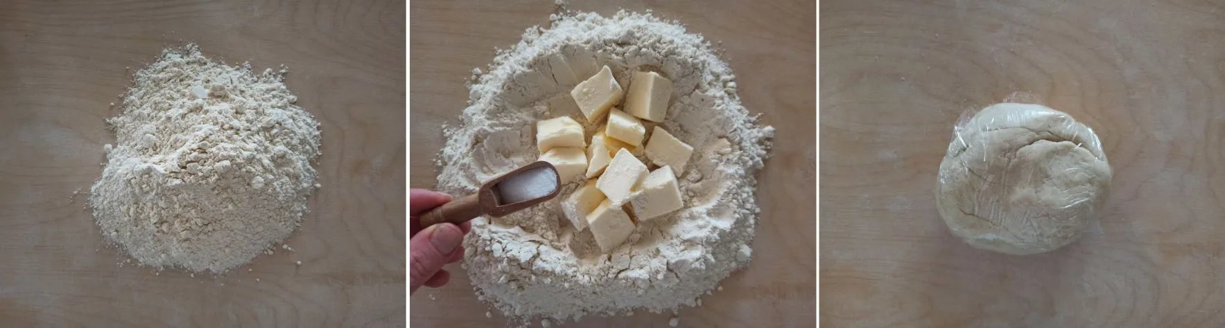 Preparare la pasta brisée