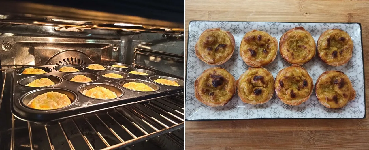 Riempimento e cottura