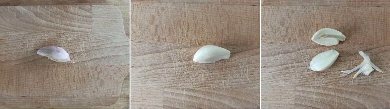 Preparare l’aglio