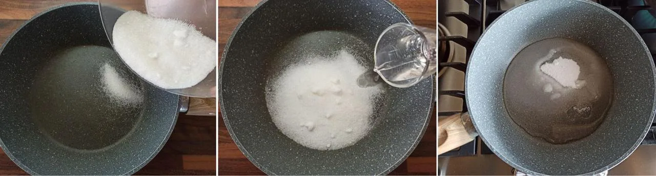 Preparazione dello sciroppo