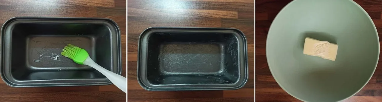 Preparare lo stampo e il burro