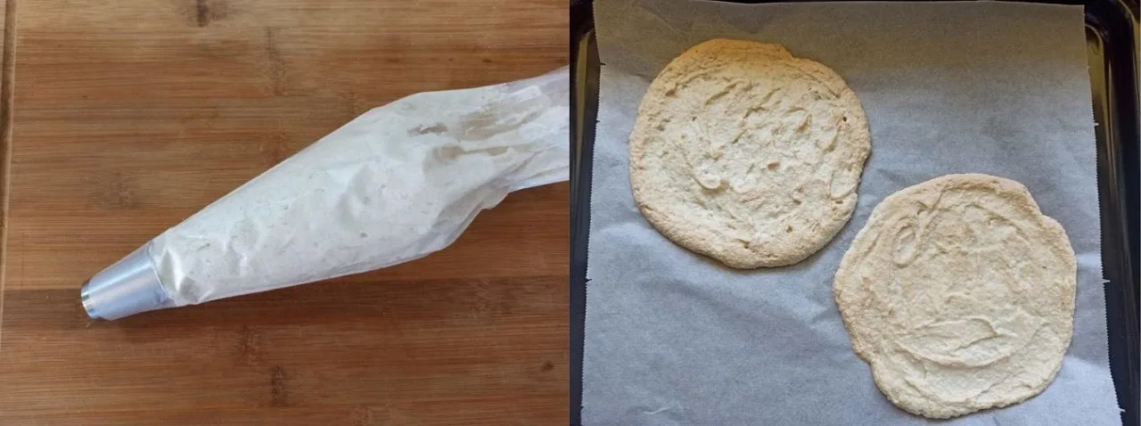 Formare e cuocere i dischi